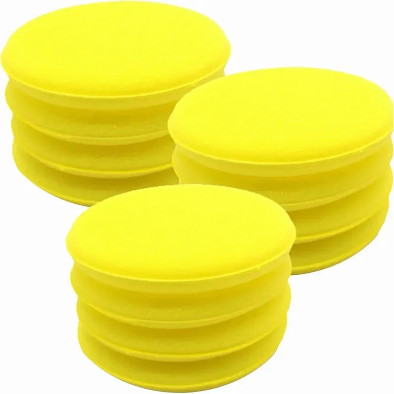 Car Waxing Foam Polish Sponges Applicator Wax Soft Sponge Cleaning Accessories Car Cleaning Tool