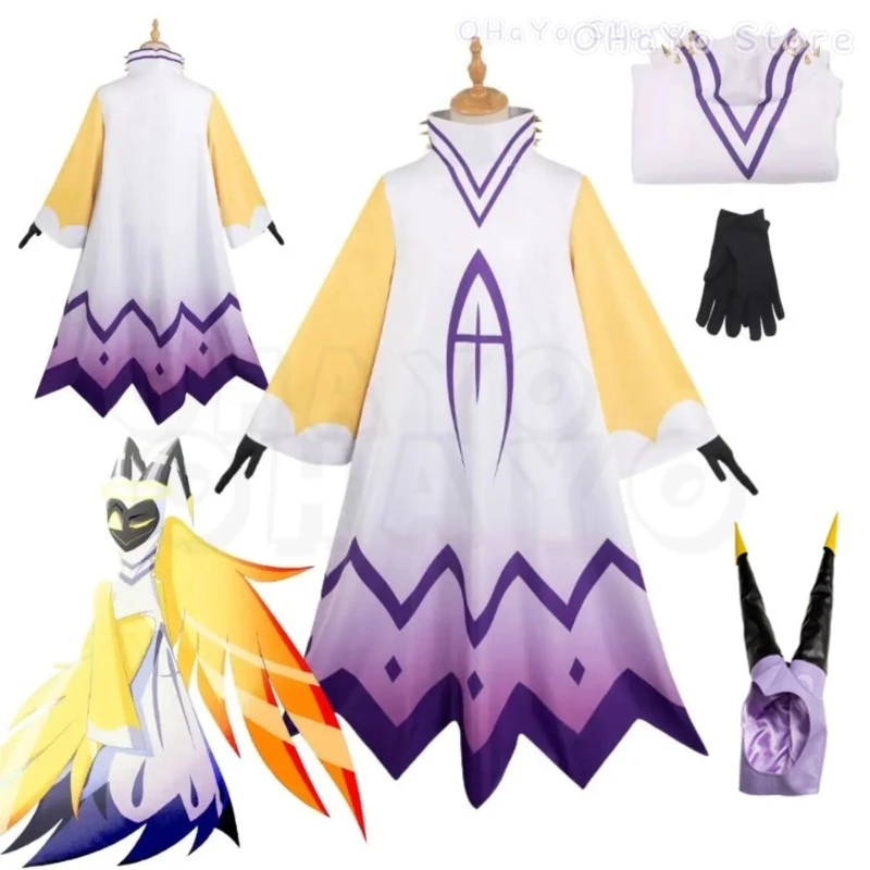 Anime Adam Cos Hasbin Adam Vestiti Cosplay Cosplay Primi Uomini Maschera Adam Uniforme Hotel Cosplay Adulto Donna Uomo Cosplay Halloween