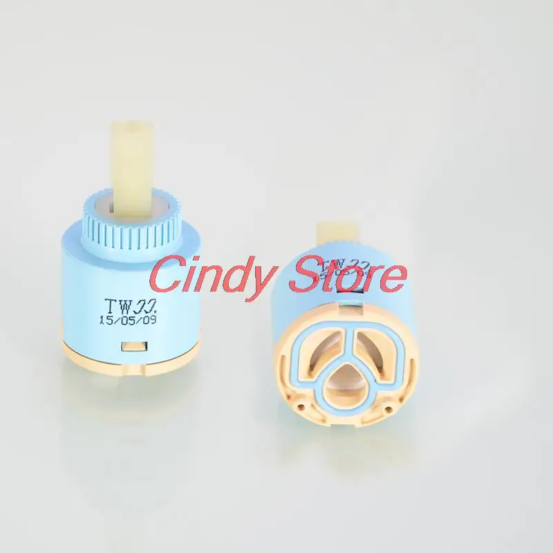 Faucet cartridge Kitchen basin faucet ceramic valve core 25/35/40 water heater water mixing valve core switch repair parts