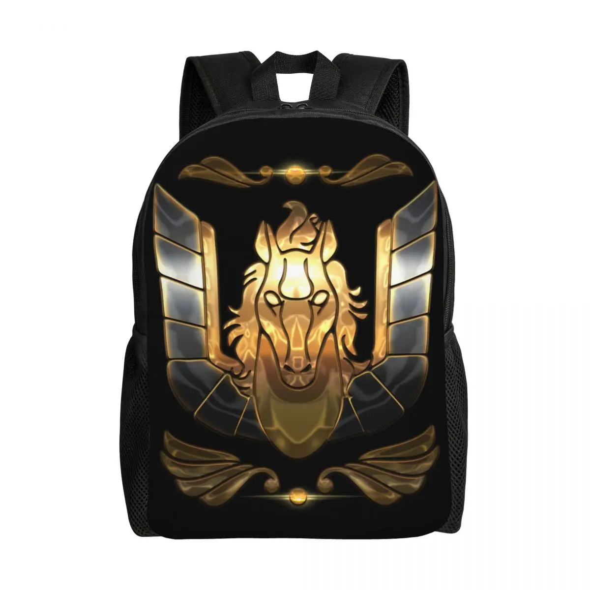 

Saint Seiya Pegasus Bronze Backpack School College Students Bookbag Fits 15 Inch Laptop Anime Knights of the Zodiac Bags