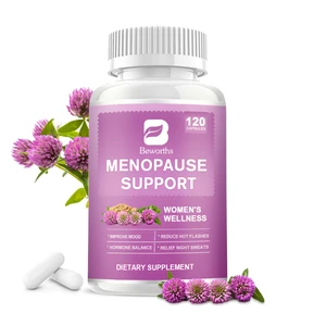 BEWORTHS Complete Herbal Menopause Supplement for Women Multibenefit Menopause Relief Hormone Balance for Women