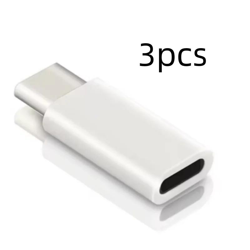 3-Pack USB-C to Lightning Charging Adapter Set