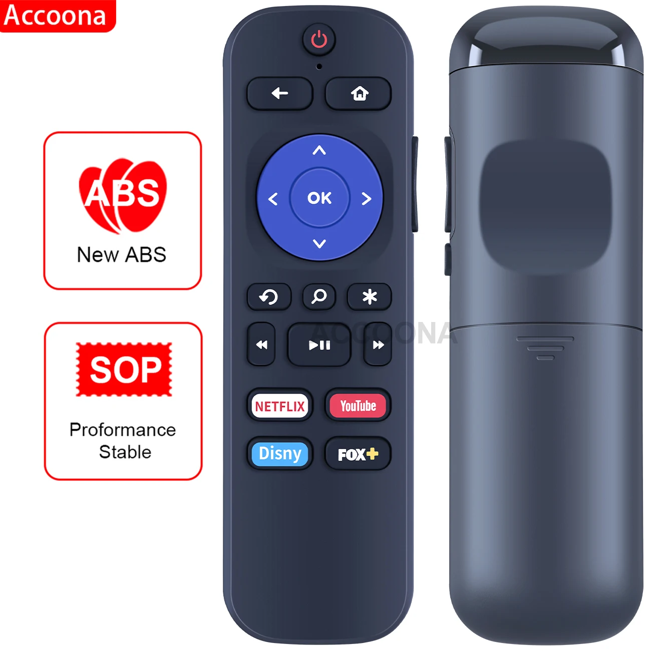 Telecomando Rc-191 3226000426 Per Globe Streamwatch Roku Tv Players Audio