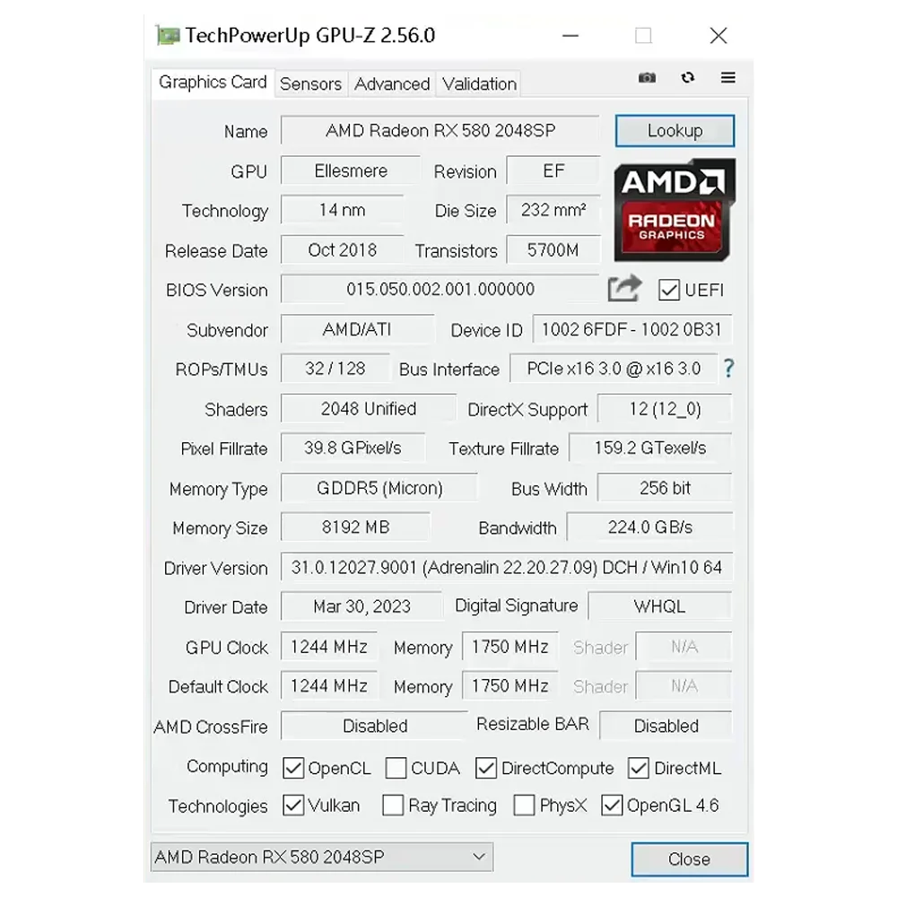Asus Rx 570 Gpuz Stock Rx 570 Gpu Z GPU Z Is It Working For (Rx
