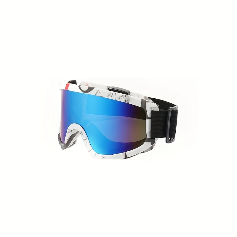 Anti-Fog Ski Goggles Motorcycle Goggles Winter Snowboard Skiing Glasses Outdoor Sport Windproof Ski Mask Off Road Goggles Helmet 6