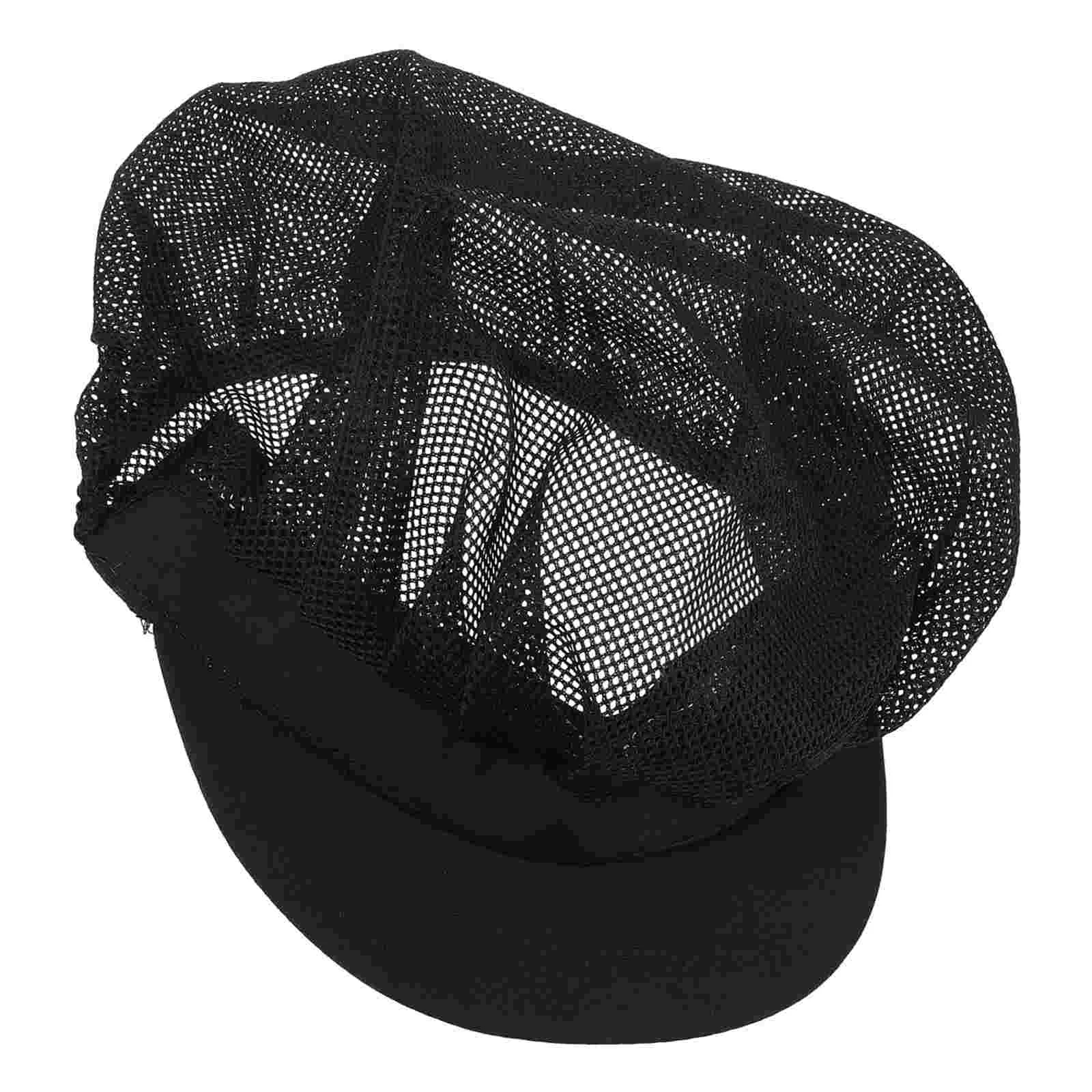 

Mesh Chef Hat Reusable Work Caps Universal Waiter Berets Hats Women Kitchen Baker Headgears Supply