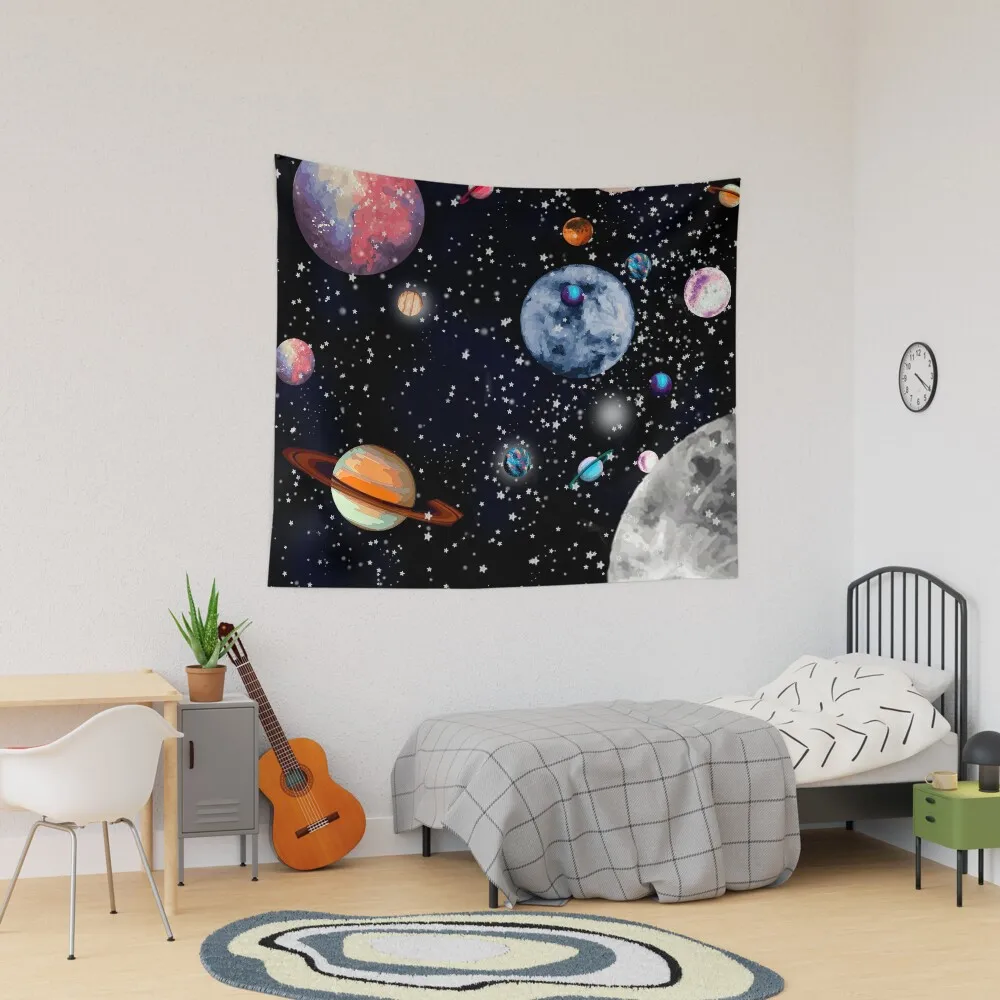 

Planets Tapestry Aesthetic Room Decorations Christmas Decoration Room Decoration Korean Style