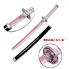 80cm / 31.5"  Anime Katana Demon Slayer Sword   Kyoujurou Tsuyuri Kanao Muichirou Cosplay Weapons Props Christmas Presents 1