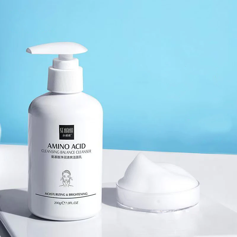 200g Deep Cleansing Facial Cleanser Amino Acid Face Washing Hyaluronic Acid Moisturizing Oil Control Purifying Pores Skin Care 6