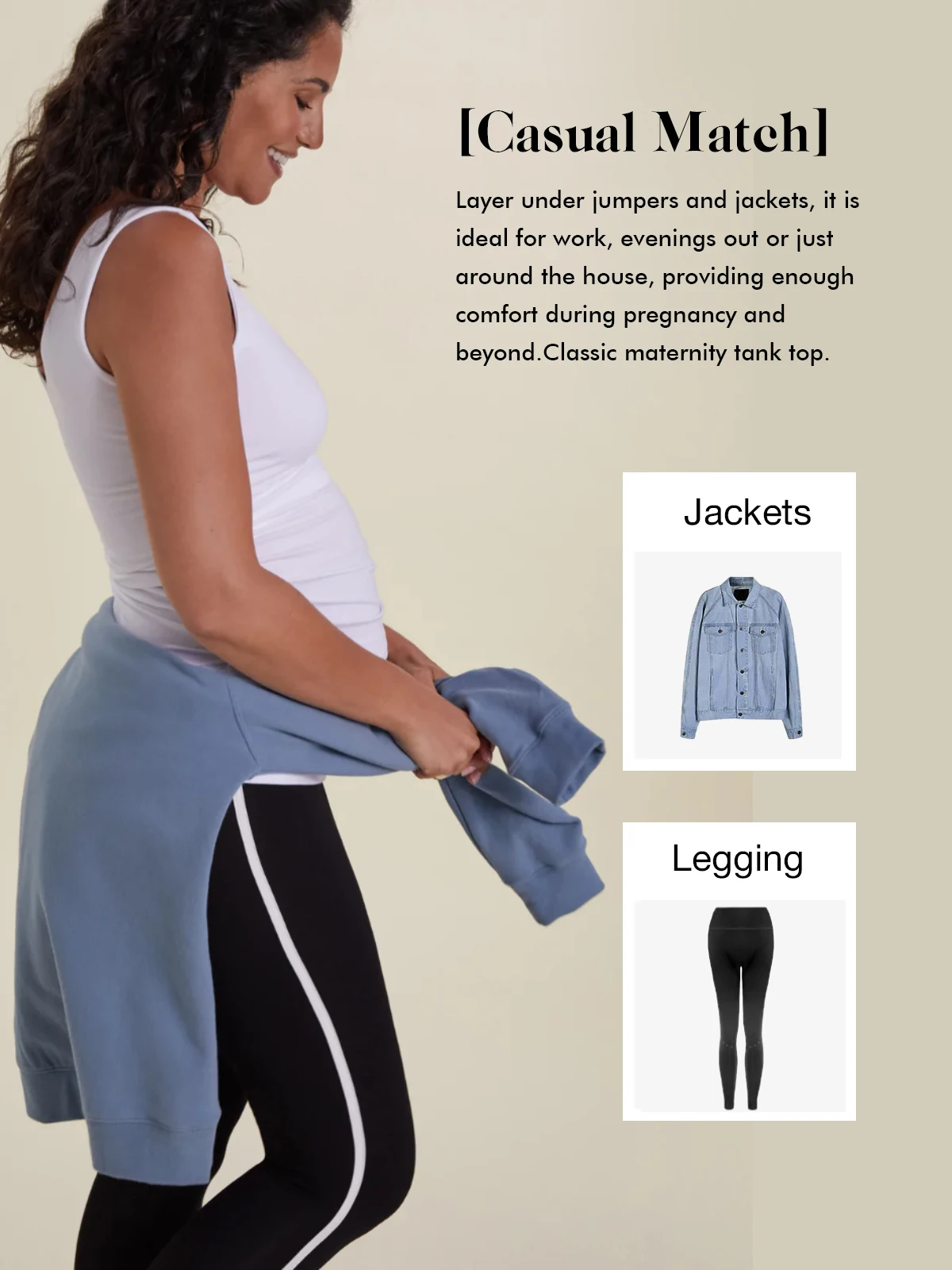 Рисунок 5 - Женская майка для беременных от Liu & Qu