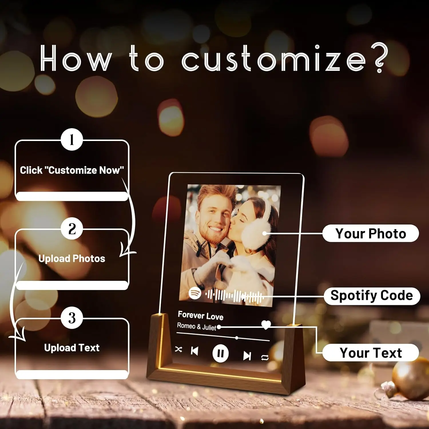 Custom Spotify Music Plaque 4