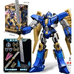 Blokees Transformers Action Assembled Block Toy Set - Vibrant Collectible Figures and Decorative Display for Kids (SENTINEL PRIME)