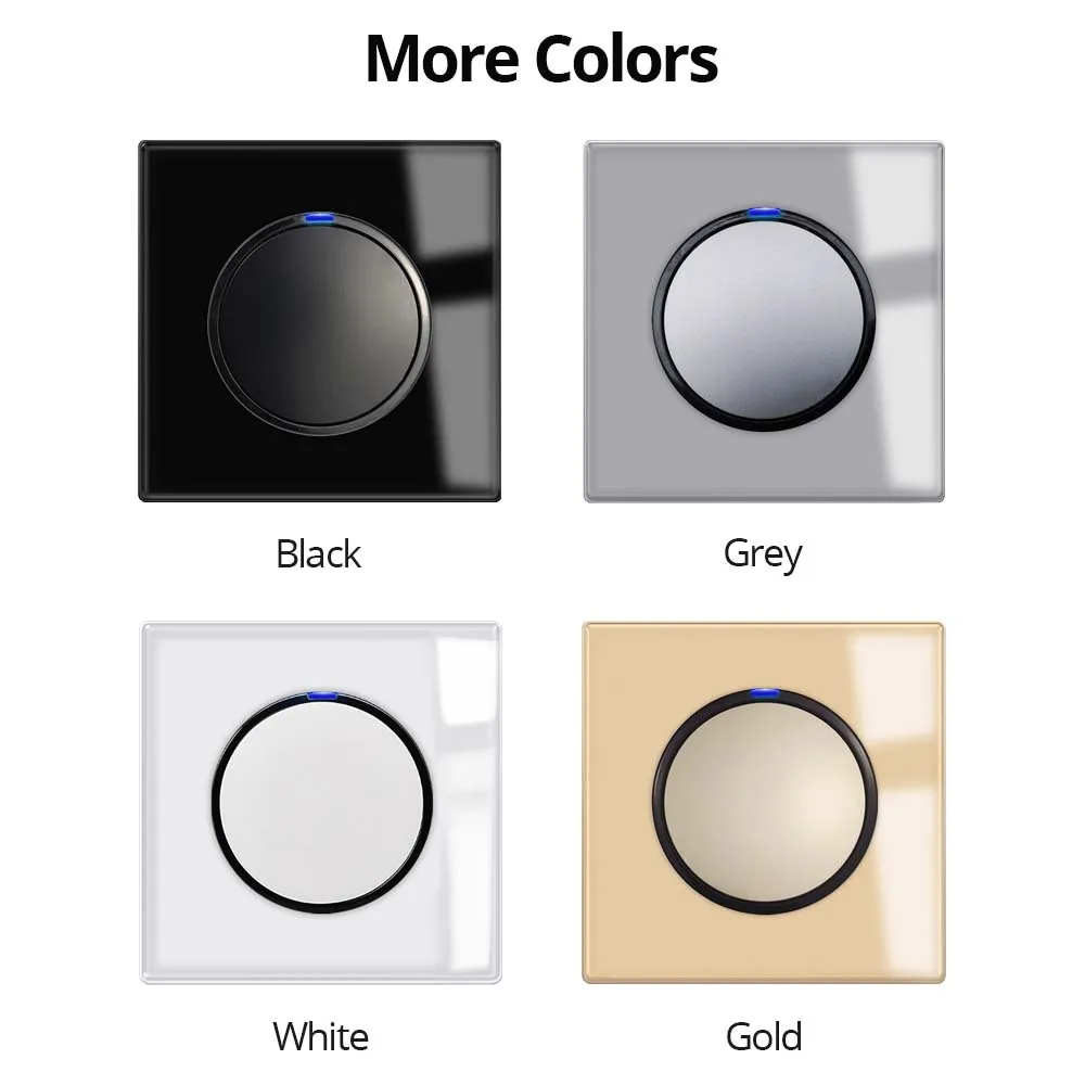 Interrupteur D'éclairage Mural à Crosse Avec Douille Double