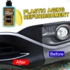 Car Plastic Restorer Coating Agent Auto Plastic Rubber Exterior Repair Clean Refresh Restoration Agent Black Shine Seal Brighten 3