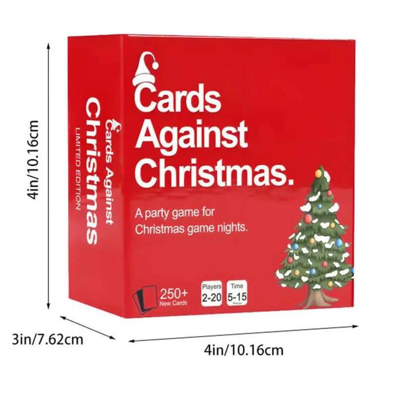 2024 Cards Against Christmas Board Game Card Expansion Party Gathering Set Creative And Fun Multiplayer Interactive Game Gifts 5