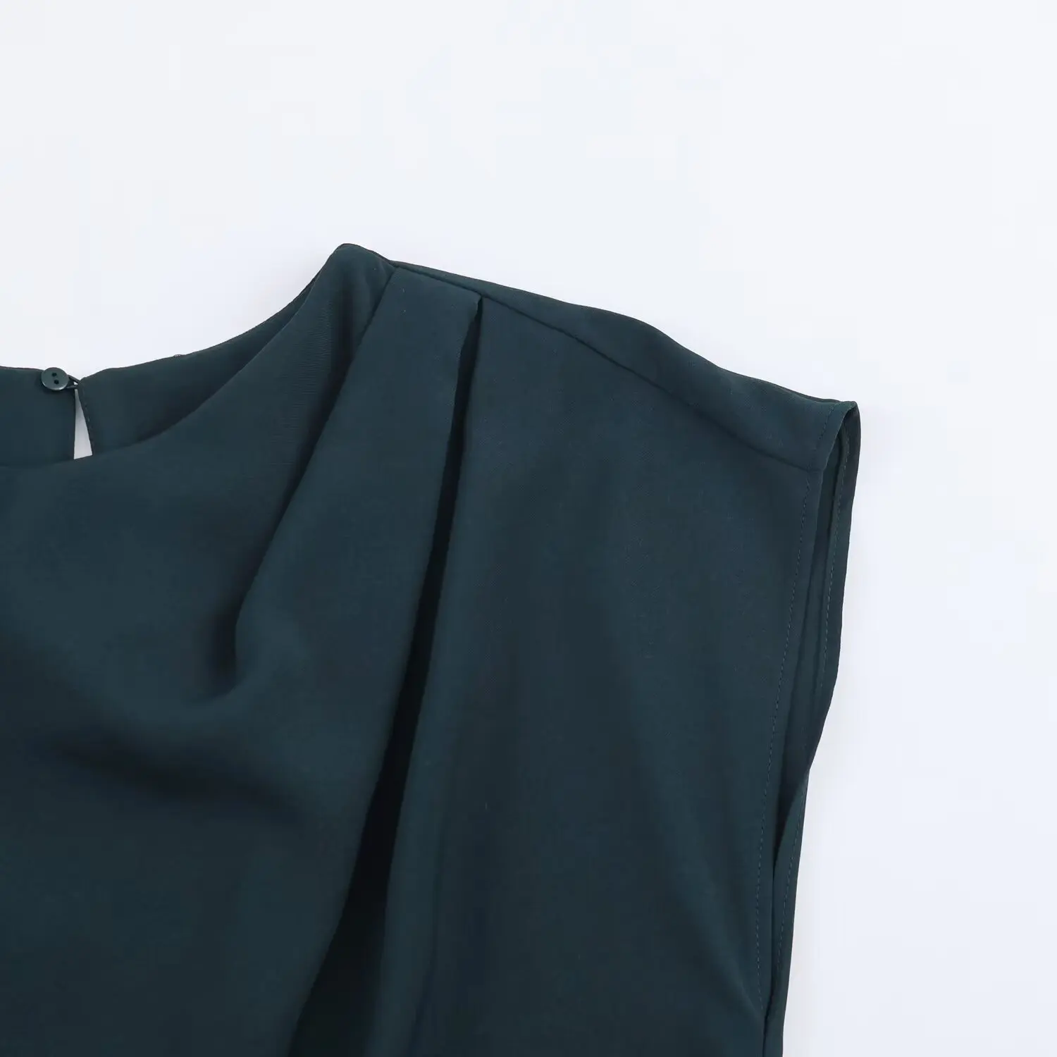 Women Contrasting Color Design Fashion Sexy Shoulder Length Skirt Slim Fit Elegant Midi Dress Lady High Street Date Party Dress