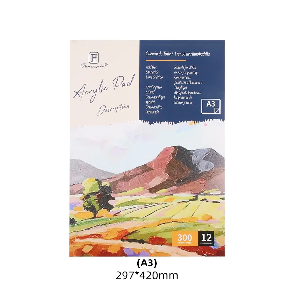 Eco-Friendly Spiral Bound Artist Sketch Pad - Thick Acid-Free Drawing Paper, 24 Sheets