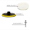 5Pcs Polishing Kit For Polisher 3/4/6/5 Inch Polishing Pad Car Waxing Sponge Disk Wool Wheel Auto Paint Care Polisher Discs 6