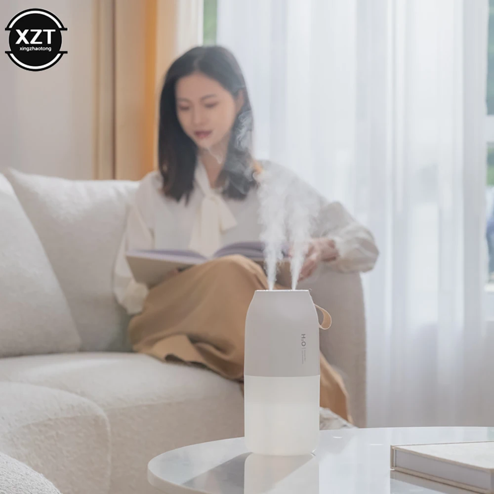 Wireless Air Humidifier Aroma Diffuser 2000mAh Battery Rechargeable Double Nozzle Essential Oil Diffuser Mist Maker Humidifier