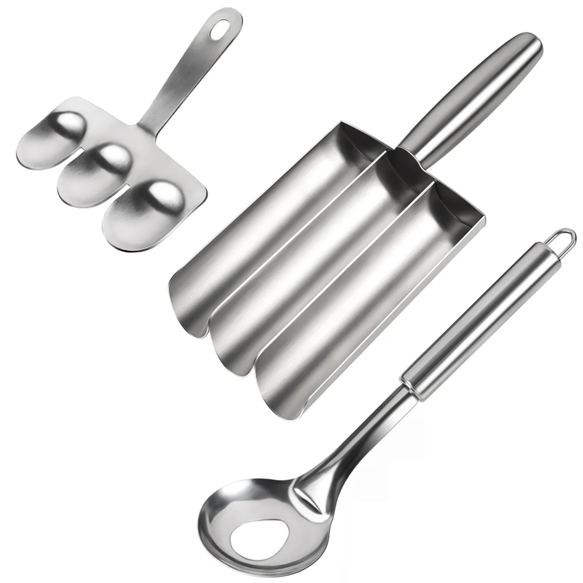 Meatball Scoop Maker, Stainless Steel Meatball Scoop Ball Maker Manual Maker Tool None-Stick