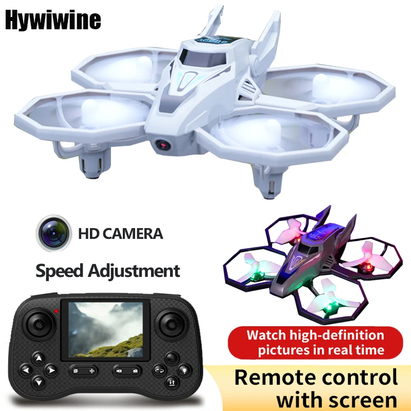 HD Camera Drone with LED Lights and Remote Control
