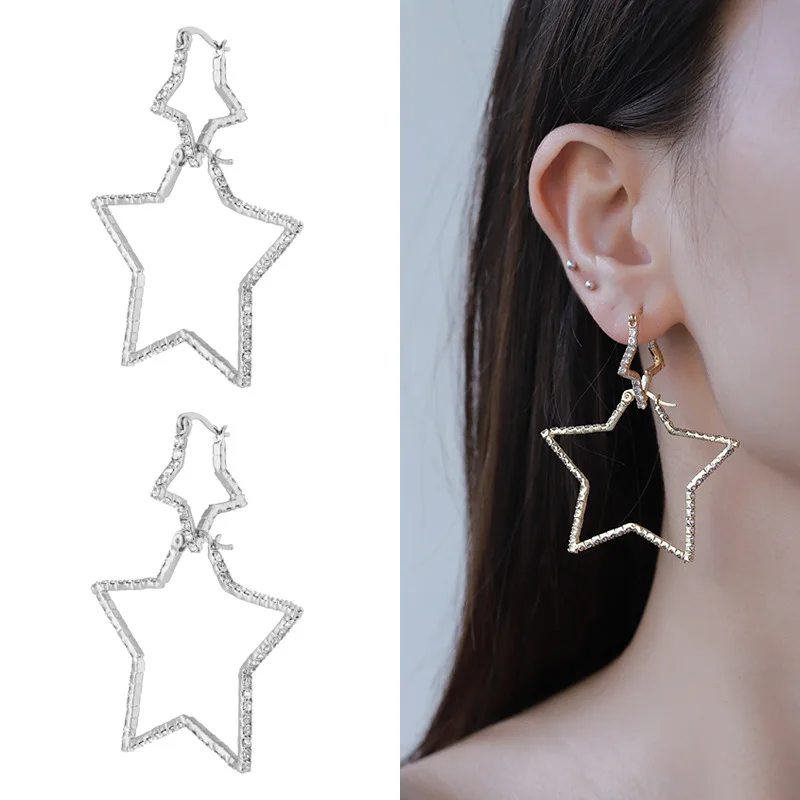 CINSY Jewelry Stainless Steel Earrings Kolczyki Brincos Piercing Christmas Aretes Earrings For Women Pendientes Mujer Earrings