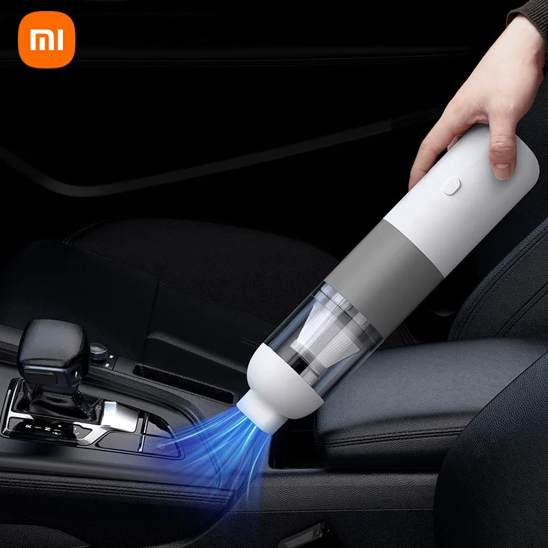 

Xiaomi Portable Wireless Car Vacuum Cleaner Rechargeable Handheld Automotive Vacuum Cleaner Dust Catcher Large Suction