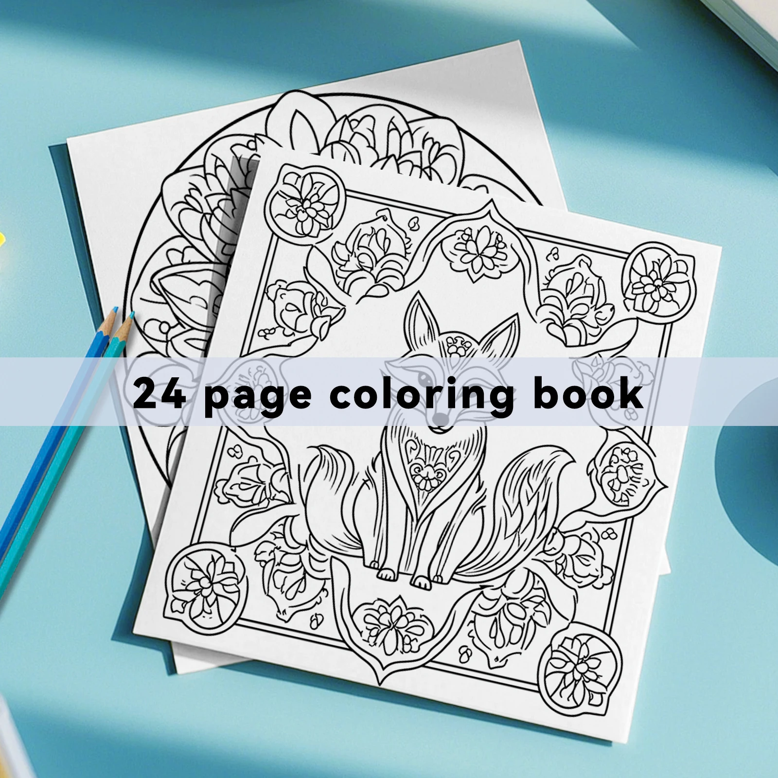 MANDALA Coloring Book for Adults Picture Book Cute Flower Drawing Book Perfect Gift for Party and Birthday 6