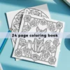 MANDALA Coloring Book for Adults Picture Book Cute Flower Drawing Book Perfect Gift for Party and Birthday 6