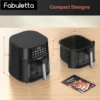 Air Fryer 5.8Qt, 11-in-1 Compact Air Fryers With Viewing Window, 450°F Digital AirFryer, 11 Smart Cooking Programs, Shake Remind 4