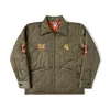 Non Stock Quilted Embroidery Jacket Military-Inspired Tour Jacket Unisex Outerwear Amekaji 2