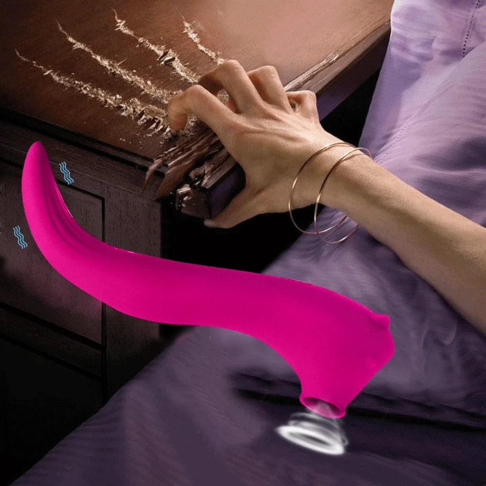 Clitoris Sucking Vibrator for Women Nipple Oral Vacuum Stimulator Massager