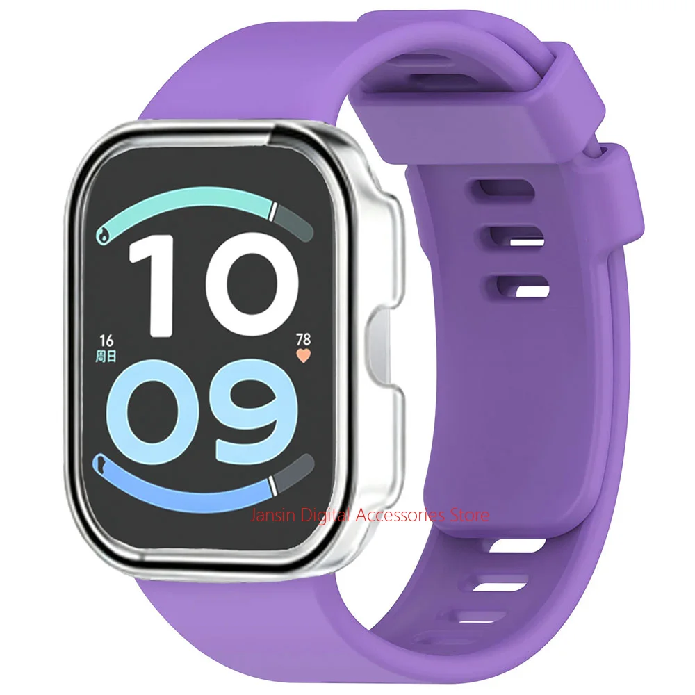 Versatile Sport Band with Clear Tempered Glass Case and Protective Cover