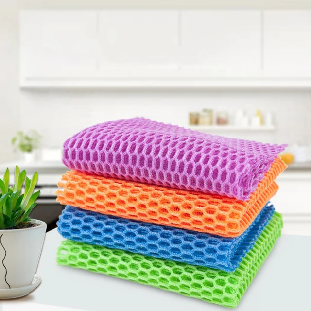 1Db Gyors Száraz Scourer Inodore Háló Innovatív Edénymosó Nettó Kendő Tisztító Mosószövetek Konyhai Alátét - Image 5