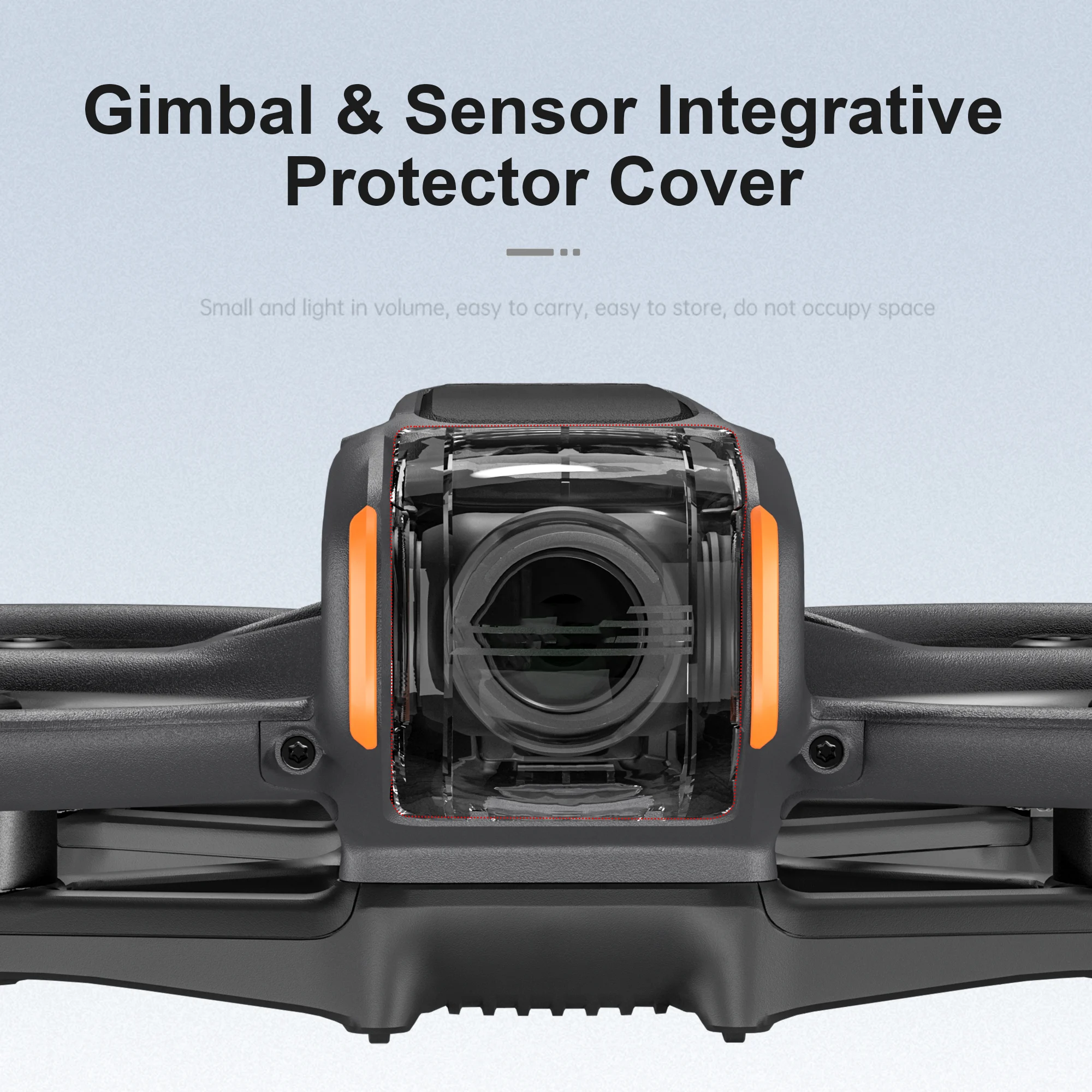 DJI Avata2 크로스오버 드론 액세서리용 카메라 보호 커버 크리스마스 선물