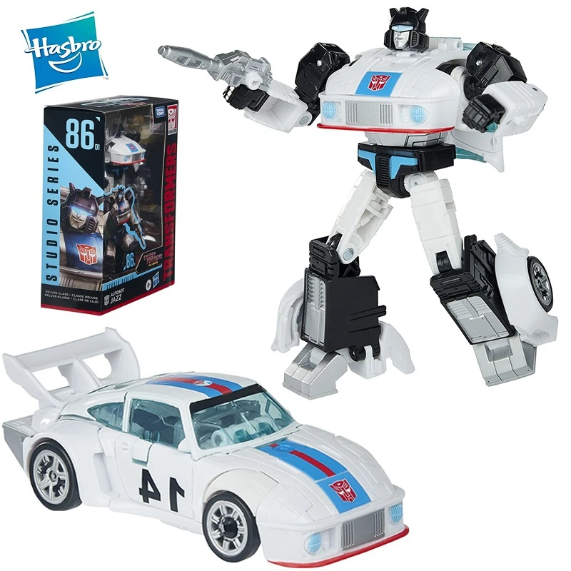 

Hasbro Transformers The Movie Studio Series SS86 01 Jazz 12Cm Deluxe Class Original Action Figure Model Toy Gift Collection