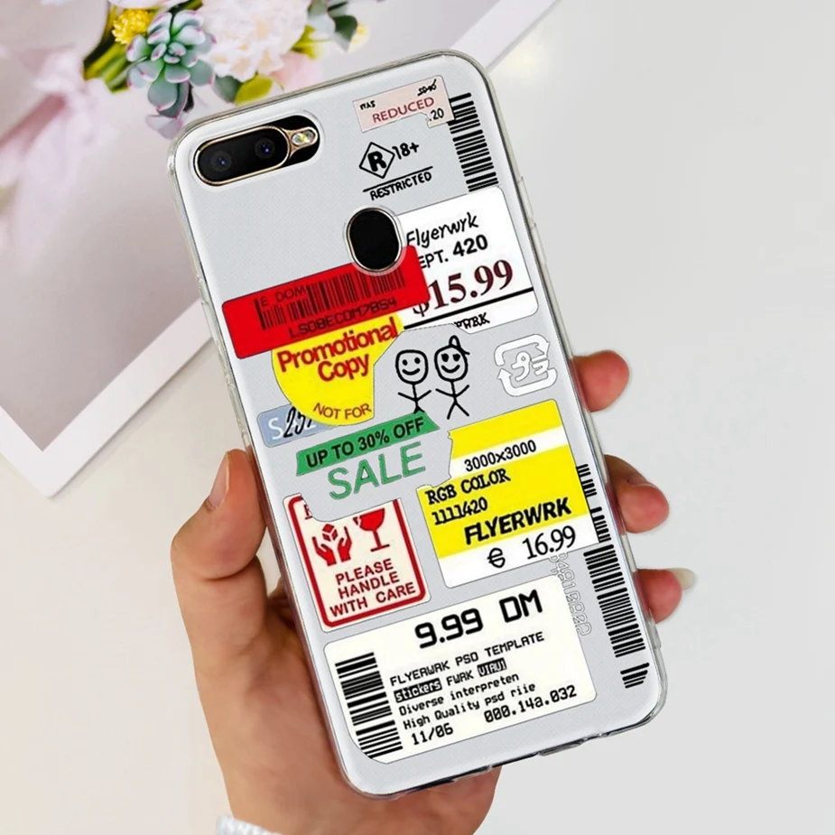Luxury Painted Soft Silicone Phone Case - Elegant Back Cover Bags