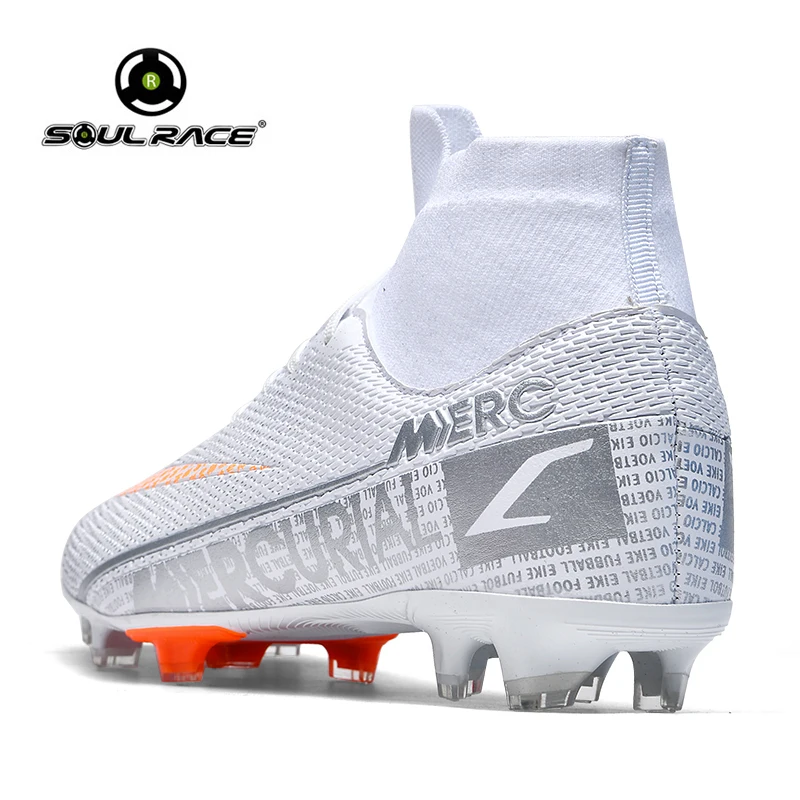 Overtreffen Wens maandelijks Hoge Enkel Voetbal Schoenen Outdoor Antislip Lange Spikes Voetbalschoenen  Grote Maat 49 Ultralight Voetbal Schoenplaten Voetbal Sneakers mannen| | -  AliExpress