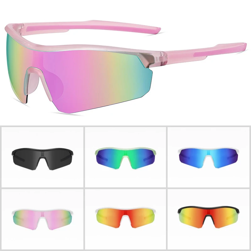 Children's Cycling Sunglasses TR90 UV Resistant Polarized Sports for Kids 5-13