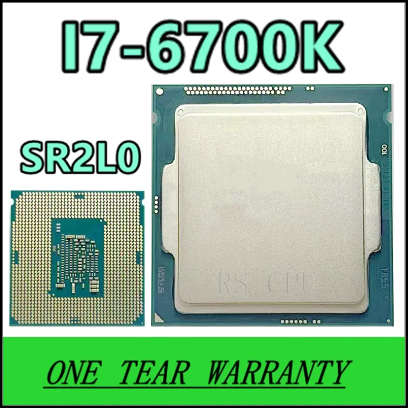 

I7-6700k i7 6700 K i7 6700 K SR2L0 4,0 ГГц б/у четырехъядерный восьмипоточный процессор 91 Вт LGA 1151