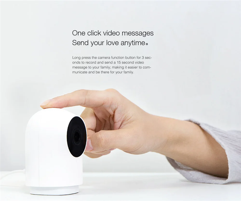 G2H Camera 1080P HD Night Vision Mobile For Apple HomeKit APP Monitoring G2H Zig