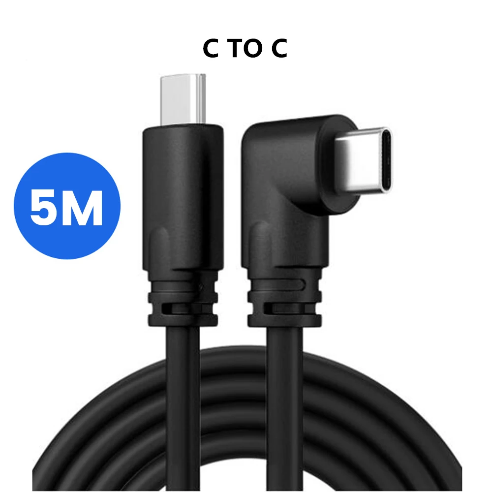 6M/5M Quest 2 Data Line Charging Cable For Oculus Quest 1/2 Link VR  Data Transfer Cable USB-A Type-C VR Headset Accessories 