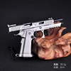 1:3 Mini TTI Pistol Model Alloy Fake Gun Keychain Detachable Collection Bag Pendants Fidget Toy for Adult Toy Gift 5