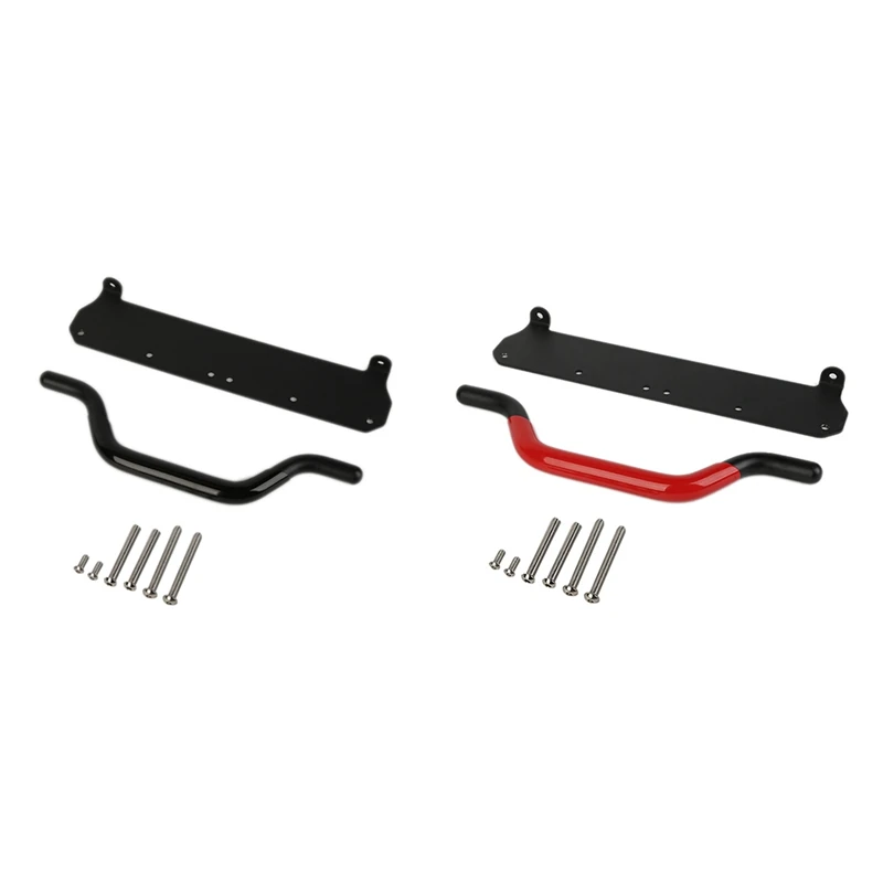 

Roll Bar Grab Handles Aluminum Alloy Front Grip Handle Component For Jeep Wrangler JL Gladiator JT 2018-2023, Black