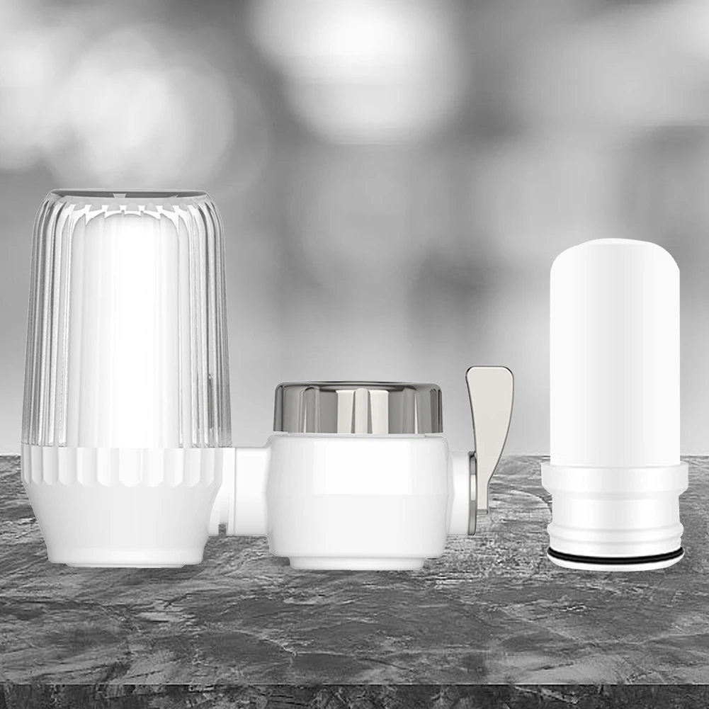 Water Purifier Faucet Tap Water Purifier Washable Clean Kitchen Faucet Rust Bacteria Removal Ceramic Percolator for Bathroom
