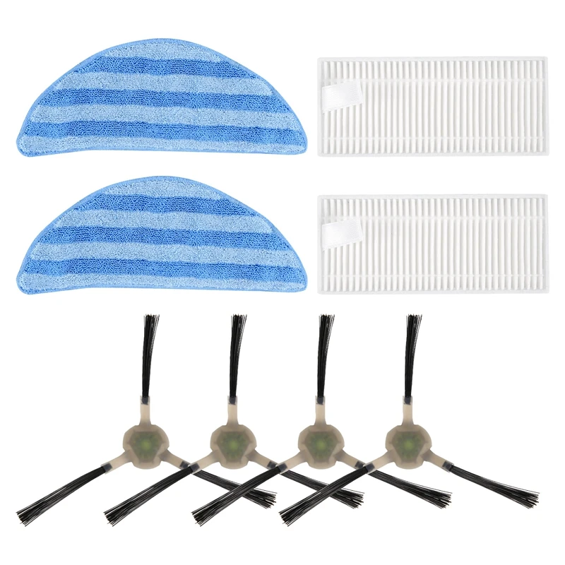 Spazzola Laterale In Tessuto Mop Per Lefant M200/M201/M501-A/M571/T700 Robot Aspirapolvere Heap Filter Spin Side Brush Pezzi Di Ricambio