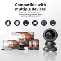 Caméra Robot de Surveillance WiFi 8MP PTZ, Moniteur Bébé de Sécurité, Audio Bidirectionnel, Vision Nocturne, Suivi Intelligent, Caméras IP Domestiques pour Animaux de Compagnie 6