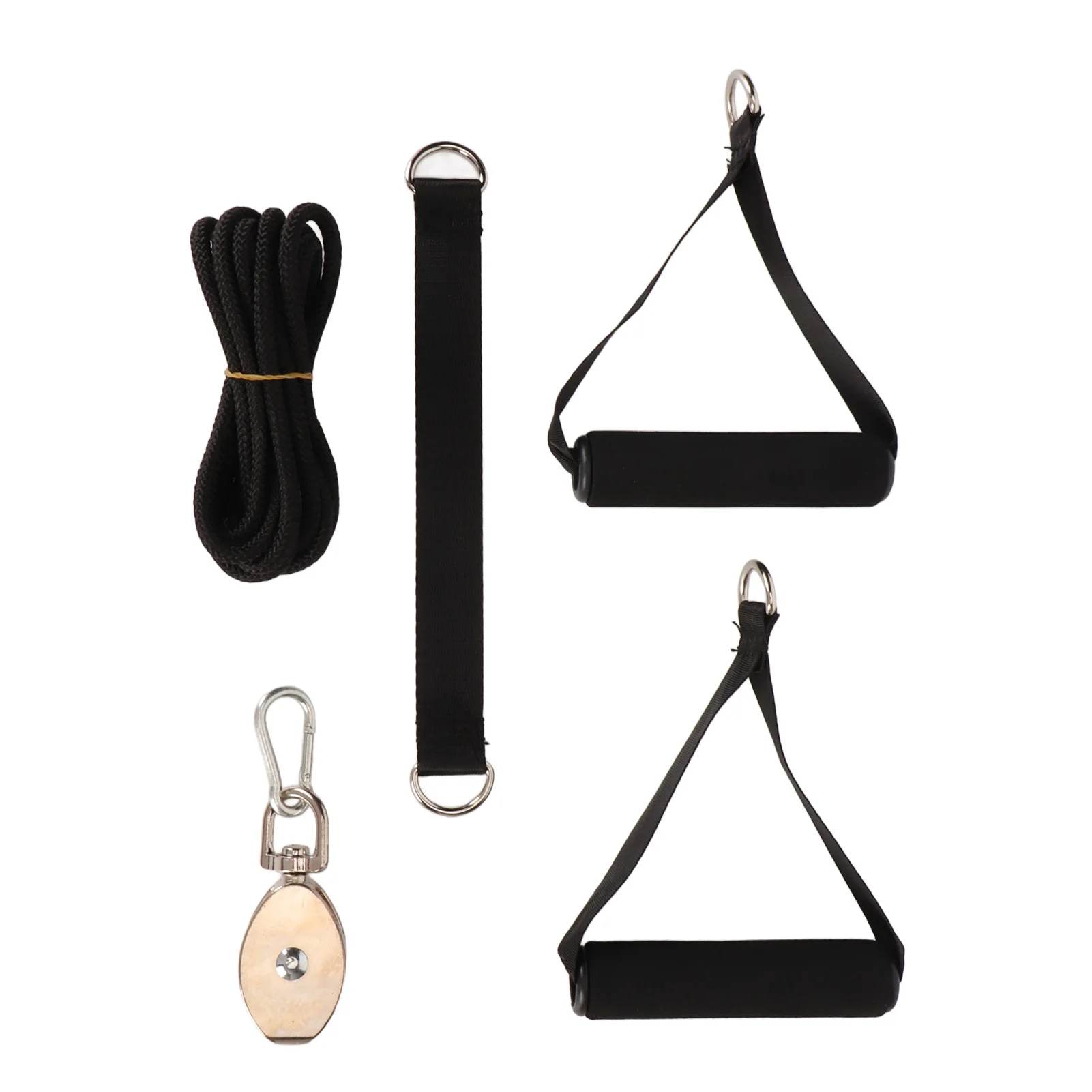 Shoulder Pulley Exercise System Foam Handle Over Door
