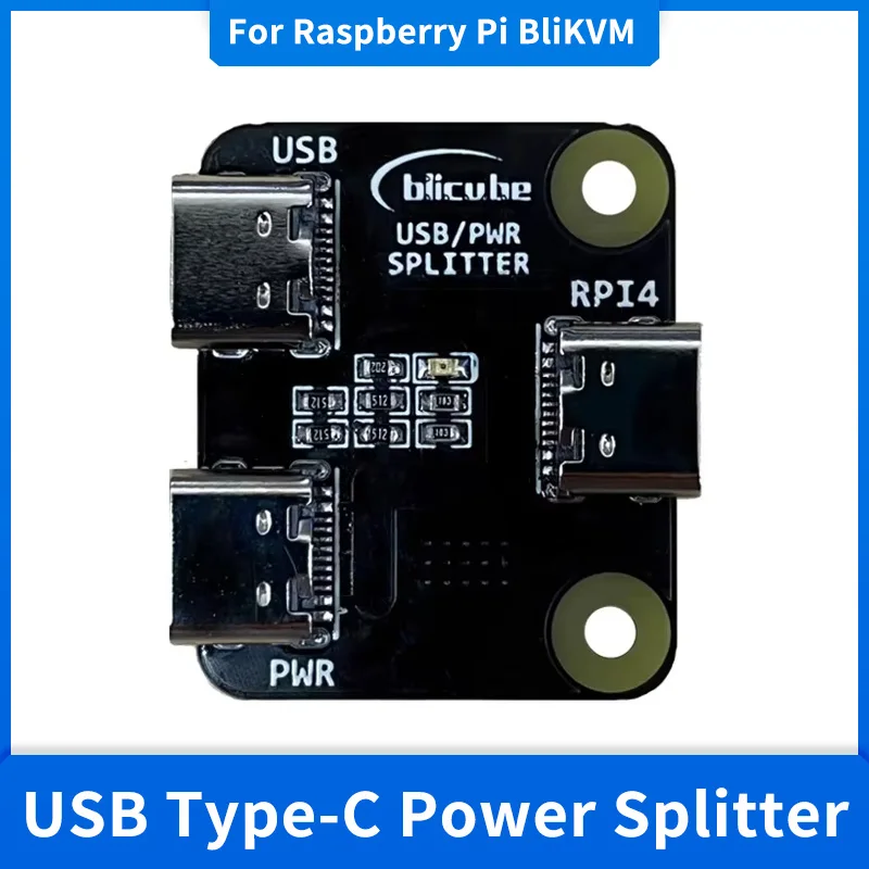 Dual Output USB Power Splitter with HDMI-Compatible Interface