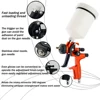 High Quality 4000B HVLP Spray Gun 1.3mm Stainless Steel Nozzle Atomization Professional Sprayer Paint Airbrush For Car Painting 3